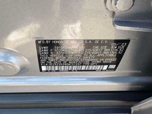Certified 2024 Honda HR-V LX image 15