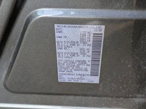 Used 2019 Nissan Pathfinder SV image 16