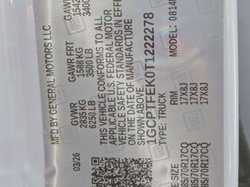 New 2026 Chevrolet Colorado ZR2 image 33