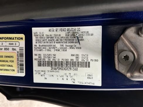 Used 2016 Ford Fusion SE FWD image 22