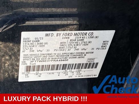 Used 2023 Ford Maverick XLT w/ XLT Luxury Package FWD image 22