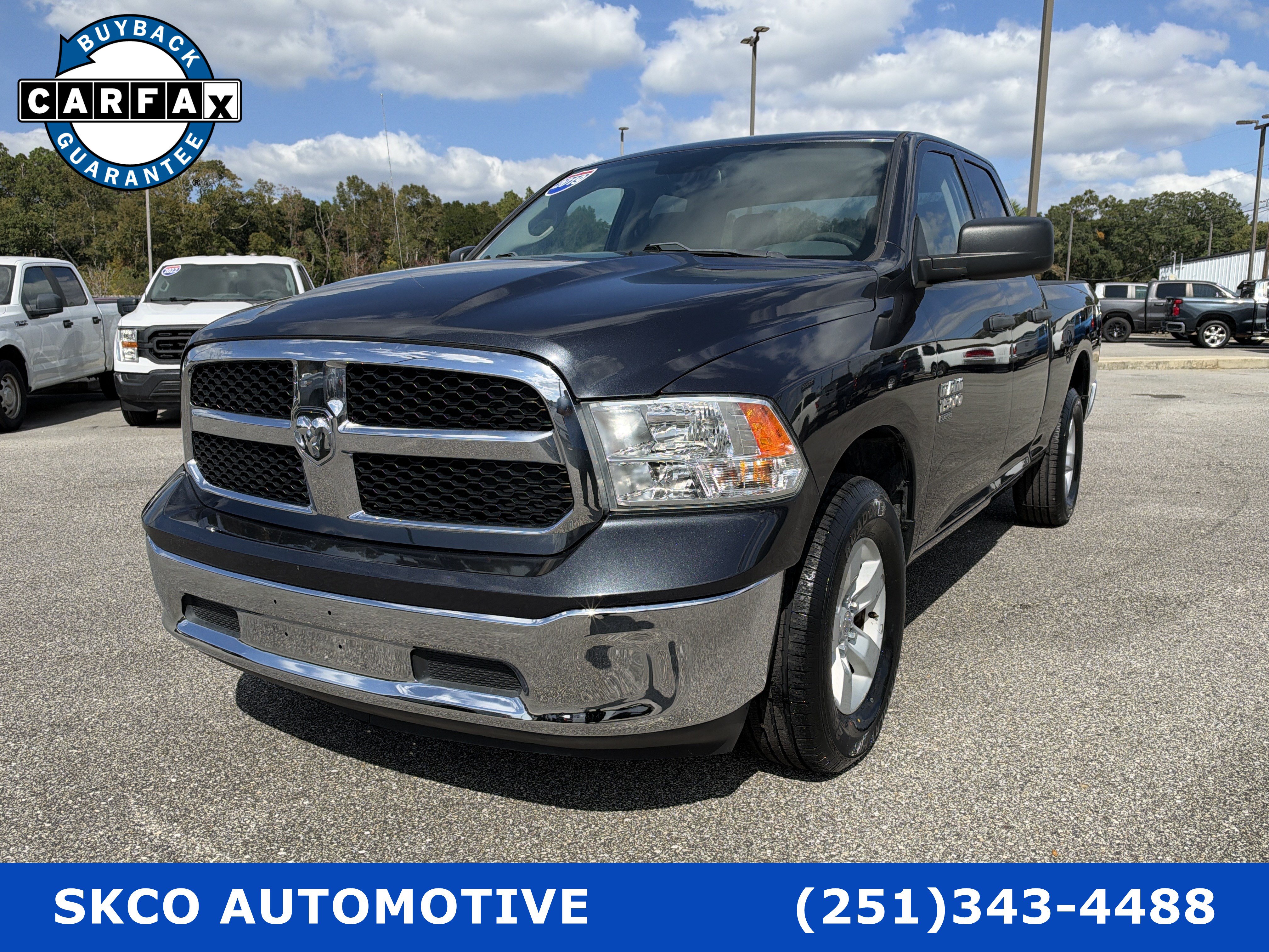 Used 2019 RAM 1500 Tradesman w/ Chrome Plus Package RWD image 1