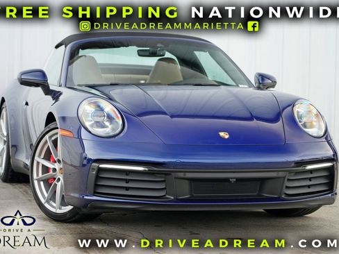 Used 2022 Porsche 911 Targa 4S w/ Premium Package image 2