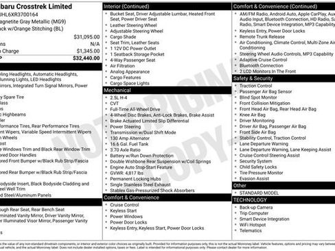 Used 2024 Subaru Crosstrek 2.5i Limited AWD/4WD image 5