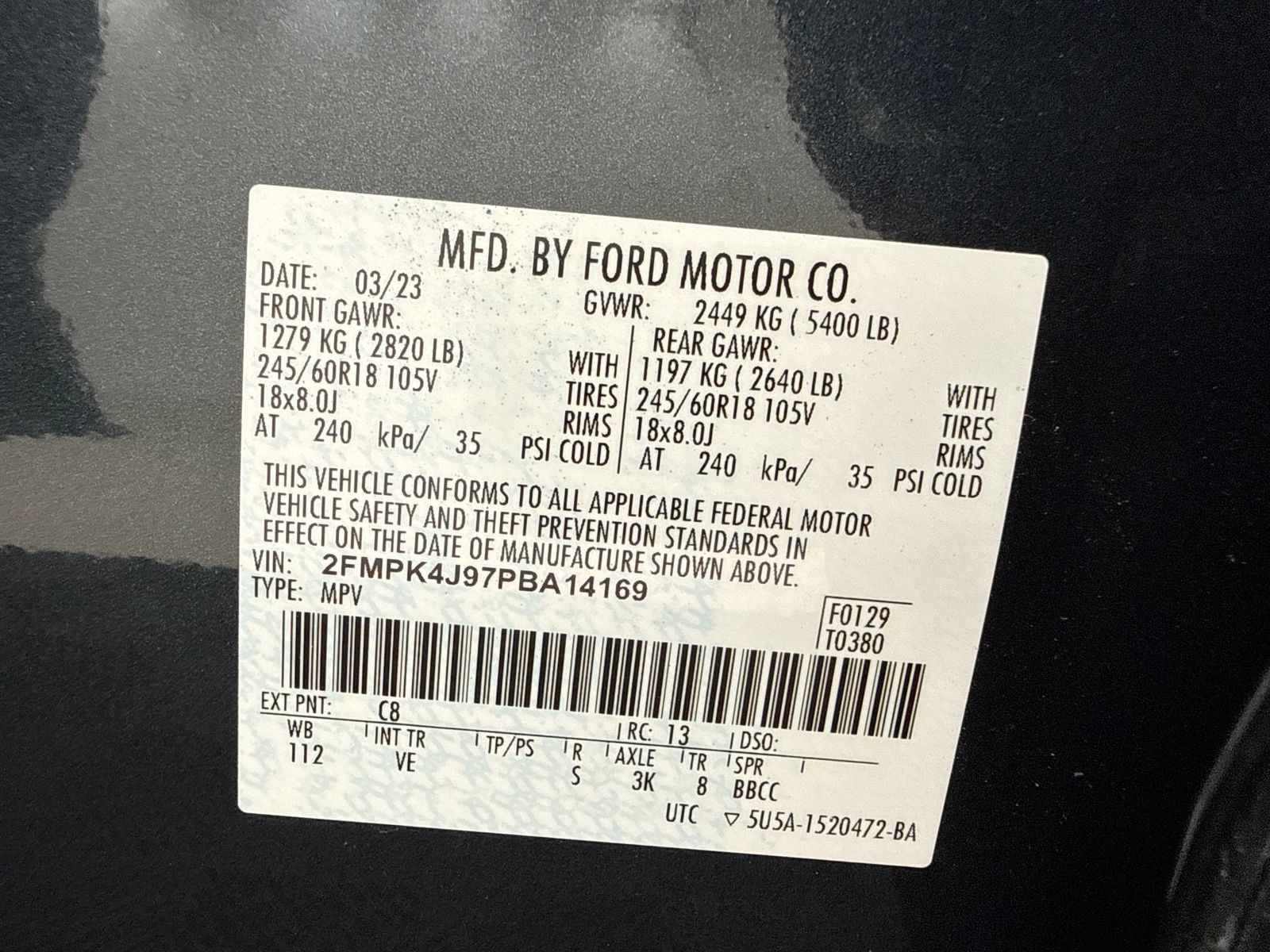 Used 2023 Ford Edge SEL w/ Convenience Package AWD/4WD image 15