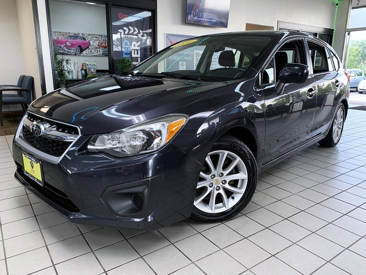 Used 2014 Subaru Impreza 2.0i Premium w/ All-Weather Package w/CVT AWD/4WD image 2