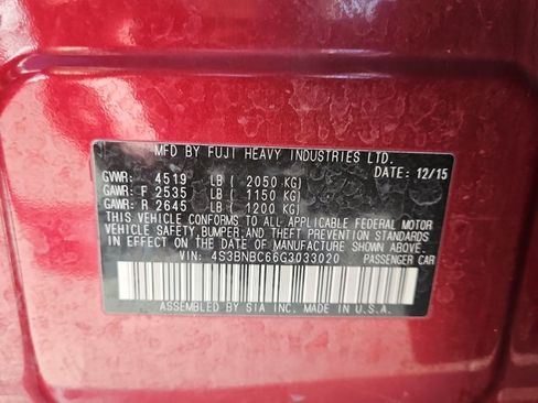 Used 2016 Subaru Legacy 2.5i Premium image 24