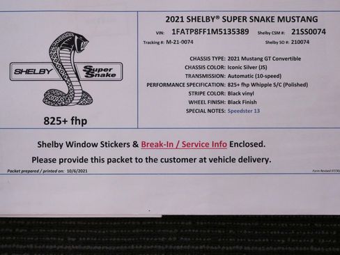 Used 2021 Ford Mustang GT Premium w/ GT Performance Package RWD image 23