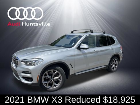 Used 2021 BMW X3 xDrive30i w/ Premium Package AWD/4WD image 1