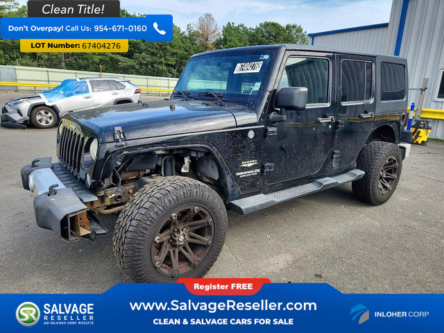 Used 2014 Jeep Wrangler Unlimited Sahara AWD/4WD image 1