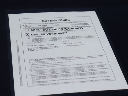 Used 2024 RAM 1500 Rebel w/ Rebel Level 2 Equipment Group image 61