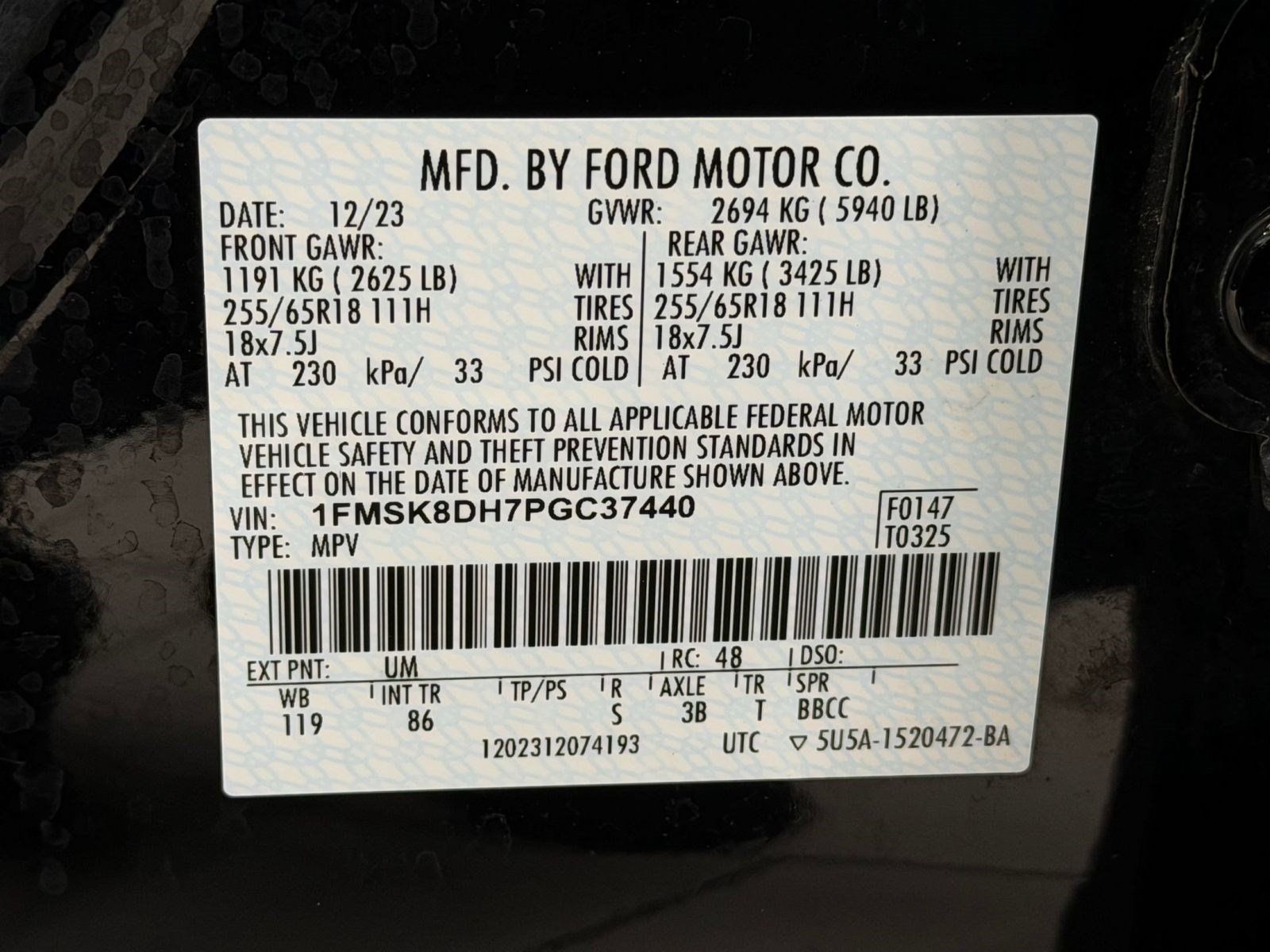 Certified 2023 Ford Explorer XLT w/ Class IV Trailer Tow Package AWD/4WD image 29