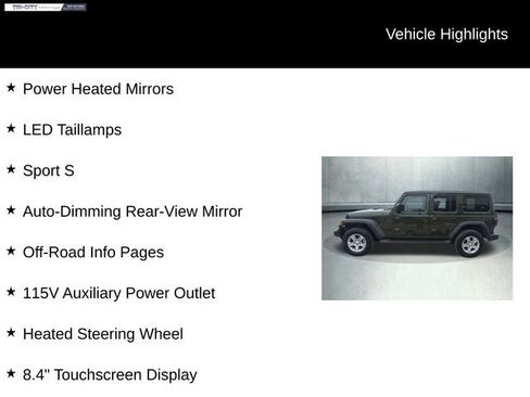 Used 2022 Jeep Wrangler Unlimited Sport S w/ Sun And Sound Package image 40