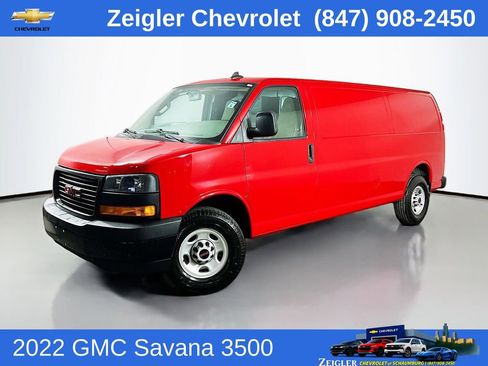 Used 2022 GMC Savana 3500 Extended w/ Driver Convenience Package RWD image 1