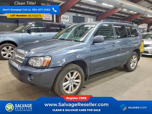 Used 2007 Toyota Highlander 4WD Hybrid image 1