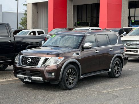 Used 2017 Nissan Armada Platinum w/ Captain Seat Package AWD/4WD image 29
