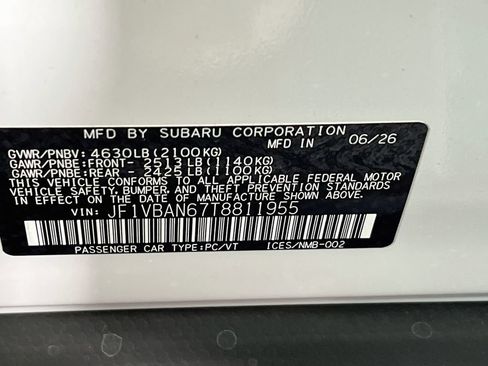 New 2026 Subaru WRX Limited AWD/4WD image 23