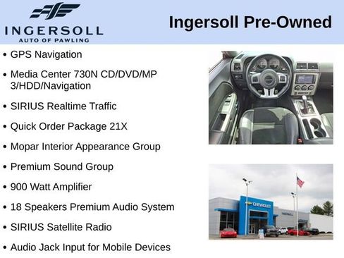 Used 2012 Dodge Challenger SRT8 w/ Premium Sound Group RWD image 5
