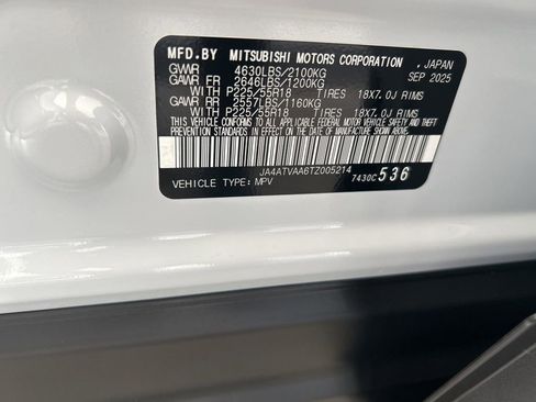 New 2026 Mitsubishi Eclipse Cross LE image 38