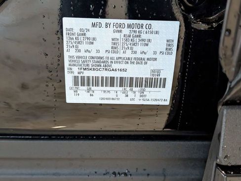 Used 2024 Ford Explorer ST w/ Equipment Group 401A AWD/4WD image 26