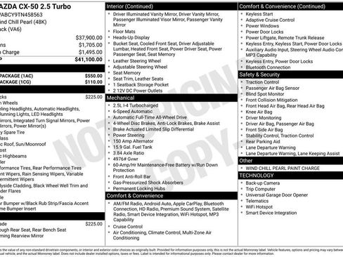 New 2026 MAZDA CX-50 AWD 2.5 S w/ Accent Package image 32