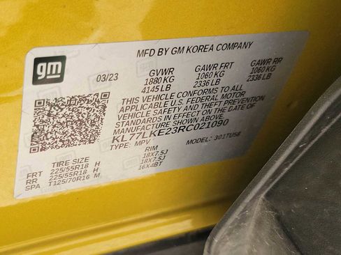 Used 2024 Chevrolet Trax ACTIV w/ Sunroof Package image 21