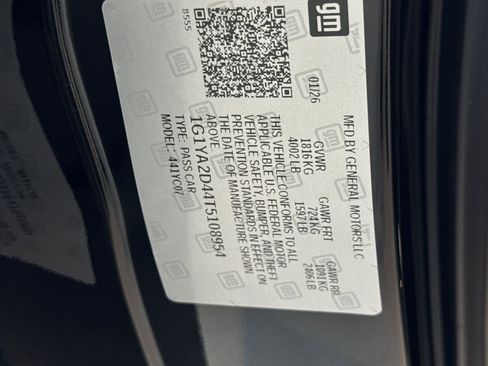 New 2026 Chevrolet Corvette Stingray Coupe w/ 1LT image 26