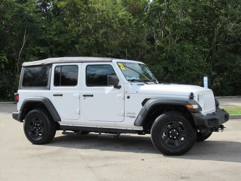 Used 2021 Jeep Wrangler Unlimited Sport image 2
