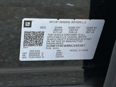 Used 2021 Chevrolet Traverse LT w/ LT Premium Package image 25