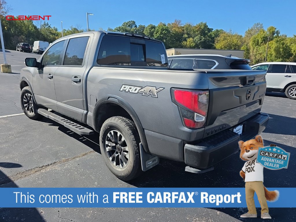 Used 2021 Nissan Titan PRO-4X w/ Pro-4x Convenience Package AWD/4WD image 2