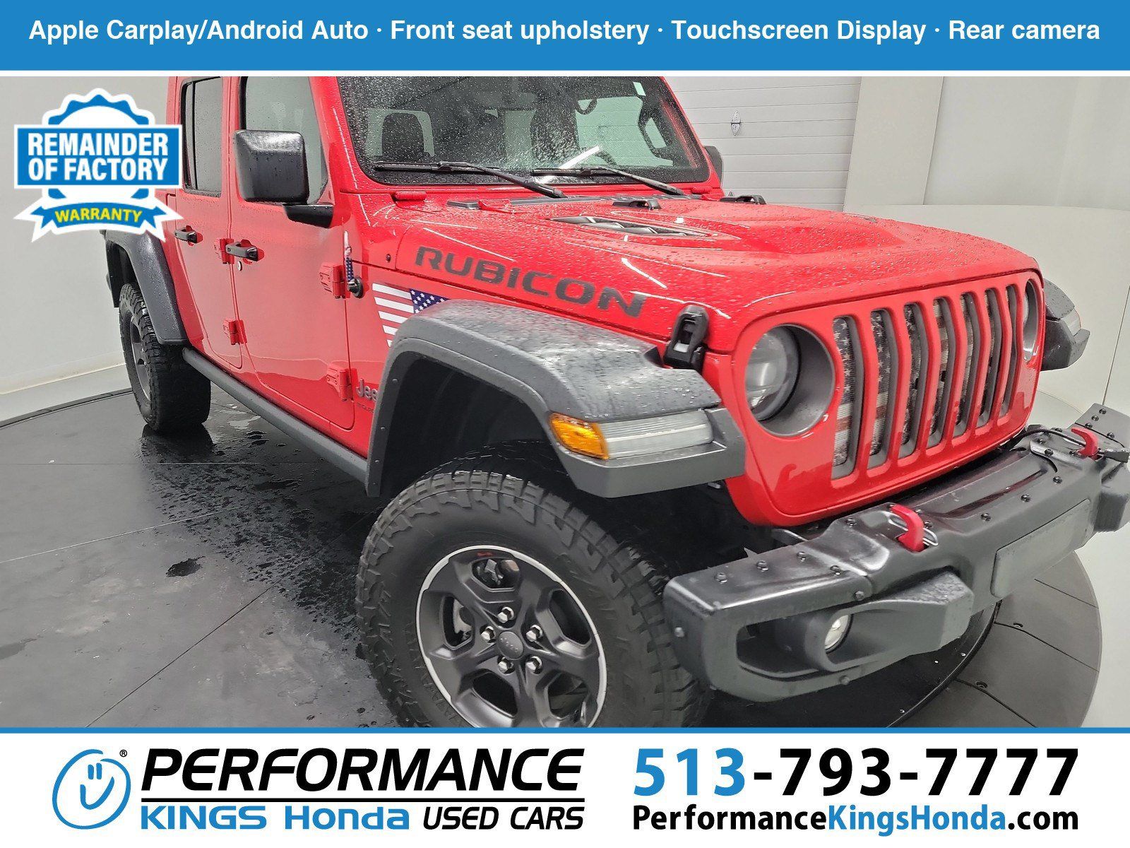 Used 2023 Jeep Gladiator Rubicon w/ LED Lighting Group AWD/4WD 360° Tour