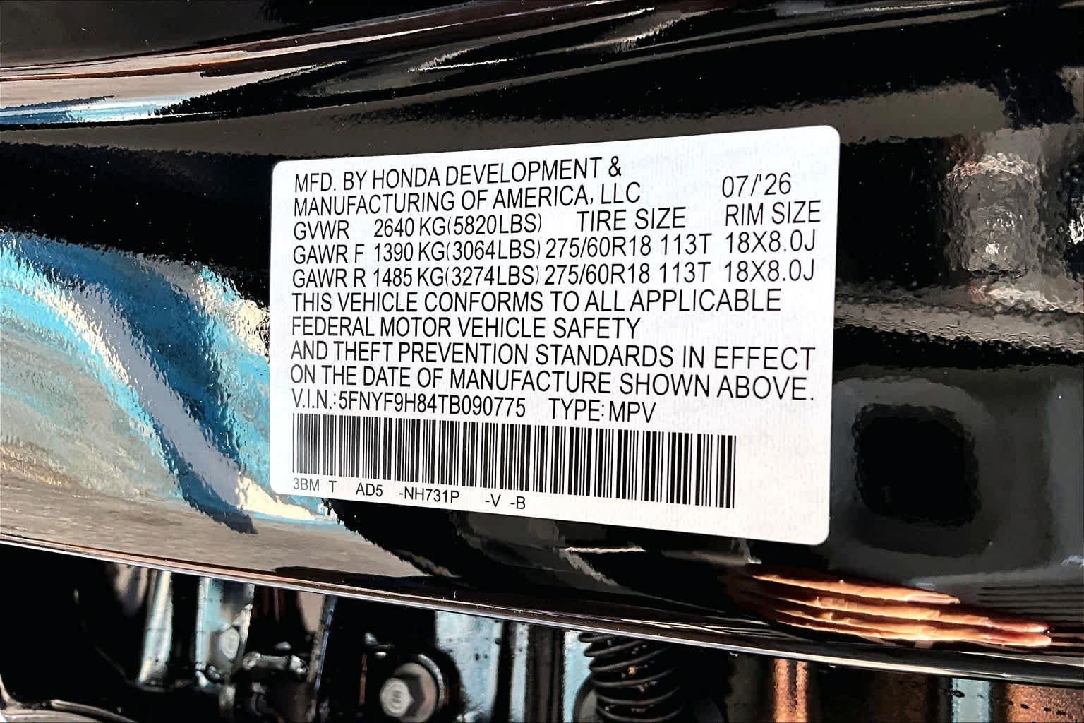 New 2026 Honda Passport TrailSport Elite image 14
