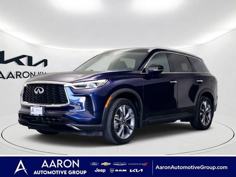 Used 2023 INFINITI QX60 Luxe w/ Cargo Package FWD image 1