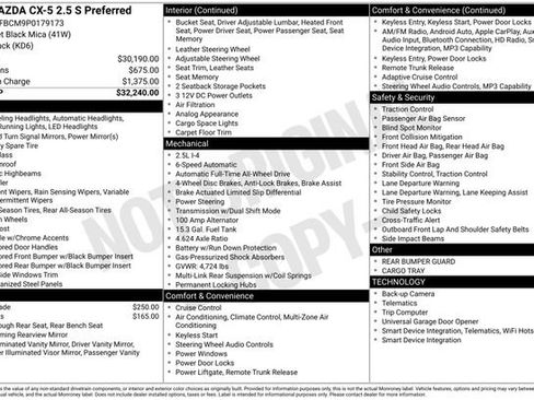 Certified 2023 MAZDA CX-5 AWD 2.5 S w/ Preferred Package image 29