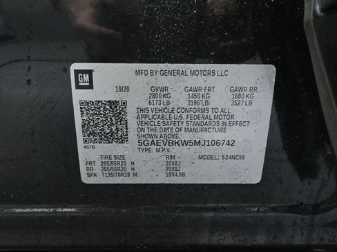 Used 2021 Buick Enclave Premium w/ Surround and Sites Package image 59