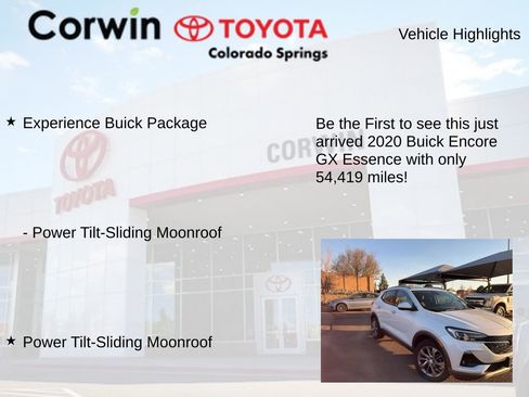 Used 2020 Buick Encore GX Essence w/ Experience Buick Package image 4