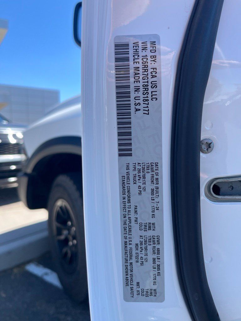 Used 2024 RAM 1500 Warlock w/ Warlock All Terrain Package AWD/4WD image 9