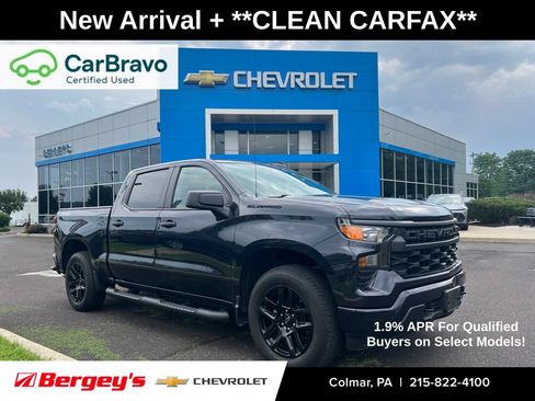 Used 2023 Chevrolet Silverado 1500 Custom AWD/4WD image 1