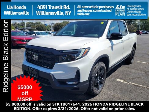 New 2026 Honda Ridgeline Black Edition image 9