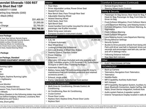 Used 2026 Chevrolet Silverado 1500 RST RWD image 24