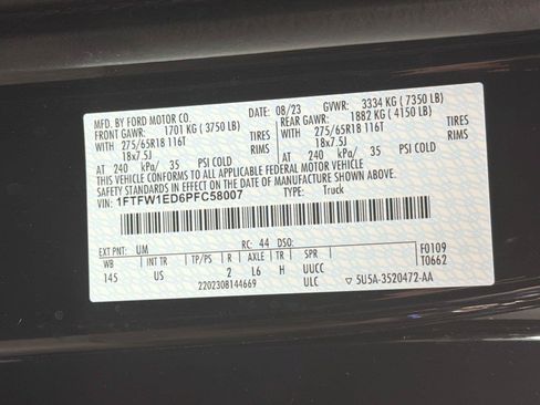 Used 2023 Ford F150 XLT w/ Equipment Group 302A High AWD/4WD image 41