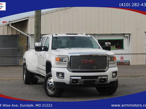 Used 2015 GMC Sierra 3500 Denali w/ Duramax Plus Package AWD/4WD image 1