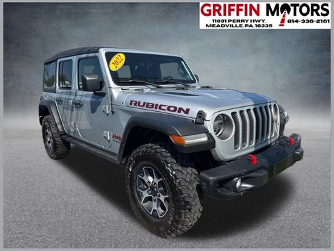 Used 2022 Jeep Wrangler Unlimited Rubicon w/ Steel Bumper Group AWD/4WD image 1