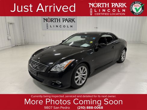 Used 2014 INFINITI Q60 Convertible w/ Premium Package RWD image 1