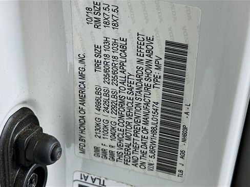 Used 2018 Honda CR-V EX-L image 12