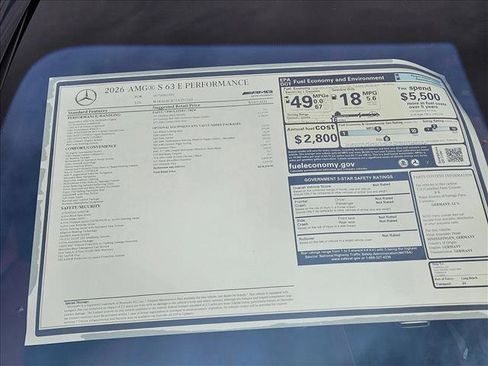 New 2026 Mercedes-Benz S 63 AMG S image 18