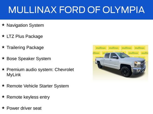 Used 2016 Chevrolet Silverado 1500 LTZ w/ LTZ Plus Package image 17