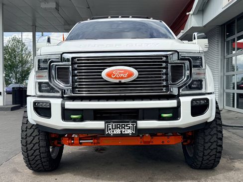 Used 2021 Ford F450 Limited w/ FX4 Off-Road Package AWD/4WD image 7