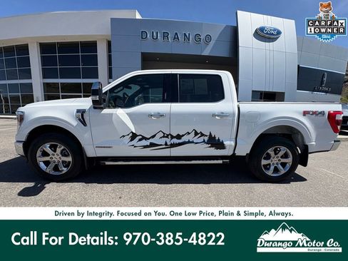 Used 2021 Ford F150 Lariat w/ Equipment Group 502A High image 3