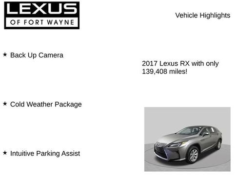 Used 2017 Lexus RX 350 AWD w/ Cold Weather Package image 8